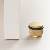 Bayside Luxe Tamarama Brass Floor Mounted Door Stop