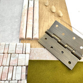 Bayside Luxe Luxe Antique Brass Door Hinge