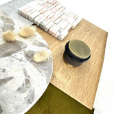 Bayside Luxe Tamarama Brass Floor Mounted Door Stop