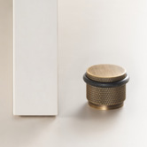 Bayside Luxe Tamarama Brass Floor Mounted Door Stop