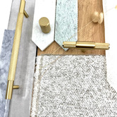 Bayside Luxe Floreat Brass Bar Cabinet Handle