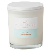 Linen + Sea Salt Soy Glass Candle