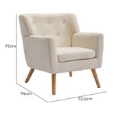 Cassington Home Juliana Upholstered Armchair