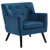 Cassington Home Juliana Velvet Armchair