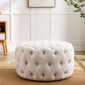 Cassington_Home Eloise Upholstered Ottoman | Temple & Webster