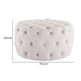 Cassington Home Eloise Upholstered Ottoman
