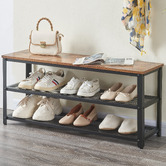 Cassington Home Gladstone Steel Shoe Rack