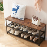 Cassington Home Gladstone Steel Shoe Rack