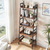 Cassington Home Humphrey 5 Tier Ladder Shelf