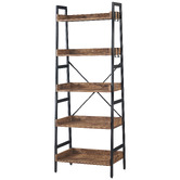 Cassington Home Humphrey 5 Tier Ladder Shelf