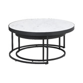 Cassington Home 2 Piece Hagano Nesting Coffee Table Set