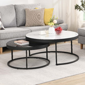 Cassington Home 2 Piece Hagano Nesting Coffee Table Set
