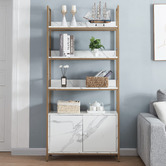 Cassington Home Heron 2 Door Shelving Unit