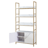 Cassington Home Heron 2 Door Shelving Unit