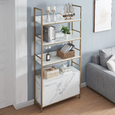 Cassington Home Heron 2 Door Shelving Unit