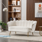 Cassington Home Marianna 2 Seater Velvet Sofa