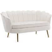 Cassington Home Marianna 2 Seater Velvet Sofa