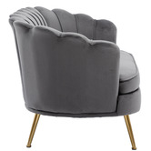 Cassington Home Marianna 2 Seater Velvet Sofa
