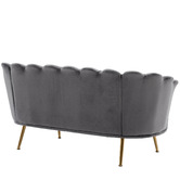 Cassington Home Marianna 2 Seater Velvet Sofa