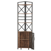 Cassington Home Silas 6 Tier Corner Shelf
