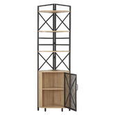 Cassington Home Silas 6 Tier Corner Shelf