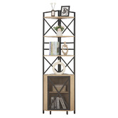 Cassington Home Silas 6 Tier Corner Shelf