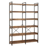 Cassington Home Silas 6 Tier Shelving Unit