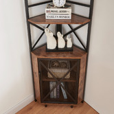Cassington Home Silas 6 Tier Corner Shelf