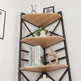 Cassington Home Silas 6 Tier Corner Shelf