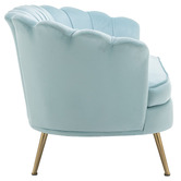 Cassington Home Marianna 2 Seater Velvet Sofa