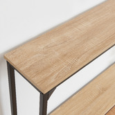 Cassington Home Ciaran Console Table with Charging Station