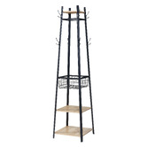 Cassington Home Reigh 3 Shelf Coat Rack