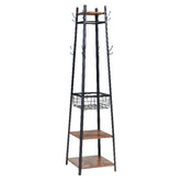 Cassington Home Reigh 3 Shelf Coat Rack