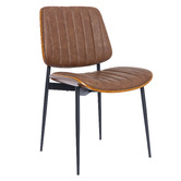 Cassington Home Moore Faux Leather Dining Chairs