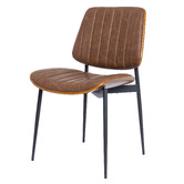 Cassington Home Moore Faux Leather Dining Chairs