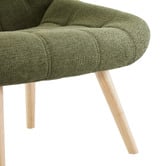 Cassington Home Brittany Rubberwood Accent Chair