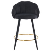 Cassington Home 65cm Quinn Velvet Bar Stools
