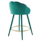 Cassington Home 65cm Quinn Velvet Bar Stools