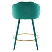 Cassington Home 65cm Quinn Velvet Bar Stools