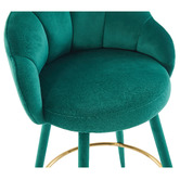 Cassington Home 65cm Quinn Velvet Bar Stools