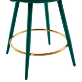 Cassington Home 65cm Quinn Velvet Bar Stools