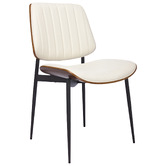 Cassington Home Moore Faux Leather Dining Chairs
