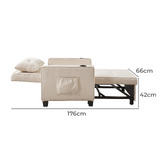 Cassington Home Luna Single Futon Sofa Bed