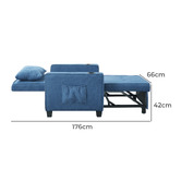 Cassington Home Luna Single Futon Sofa Bed