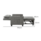 Cassington Home Luna Single Futon Sofa Bed