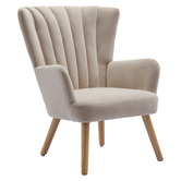 Cassington Home Elyse Velvet Armchair