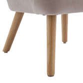 Cassington Home Elyse Velvet Armchair