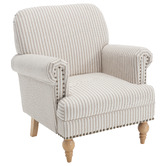 Cassington Home Darvin Stripe Armchair