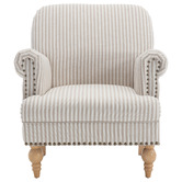Cassington Home Darvin Stripe Armchair