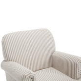 Cassington Home Darvin Stripe Armchair